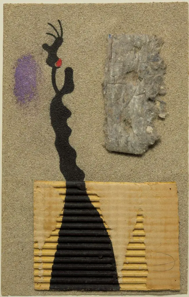 Collage by Joan Miró