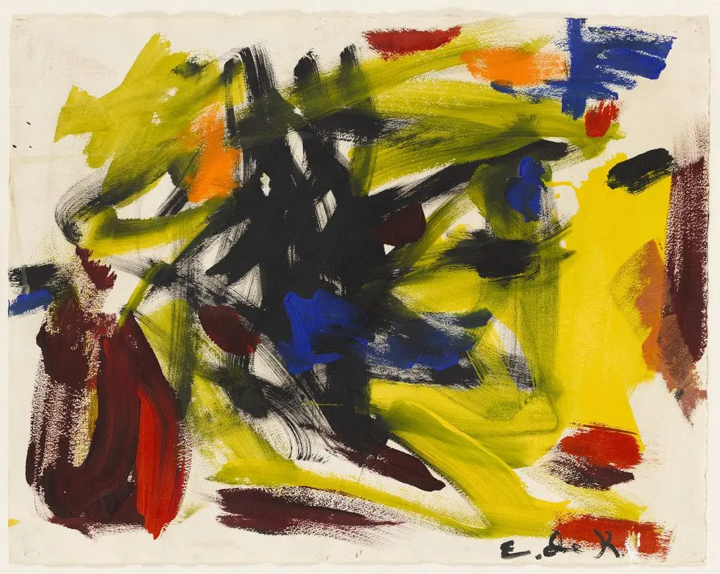 Bullfight by Elaine de Kooning