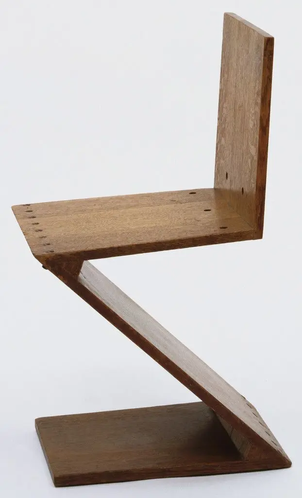 Zig-Zag Chair by Gerrit Rietveld