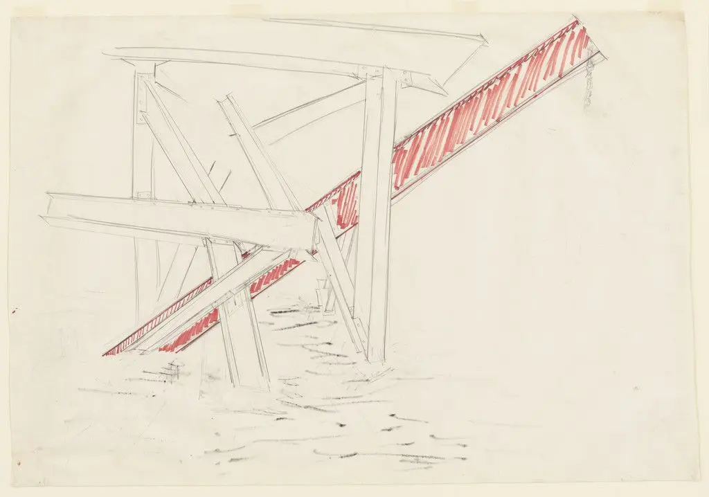 Study for X-Delta by Mark di Suvero