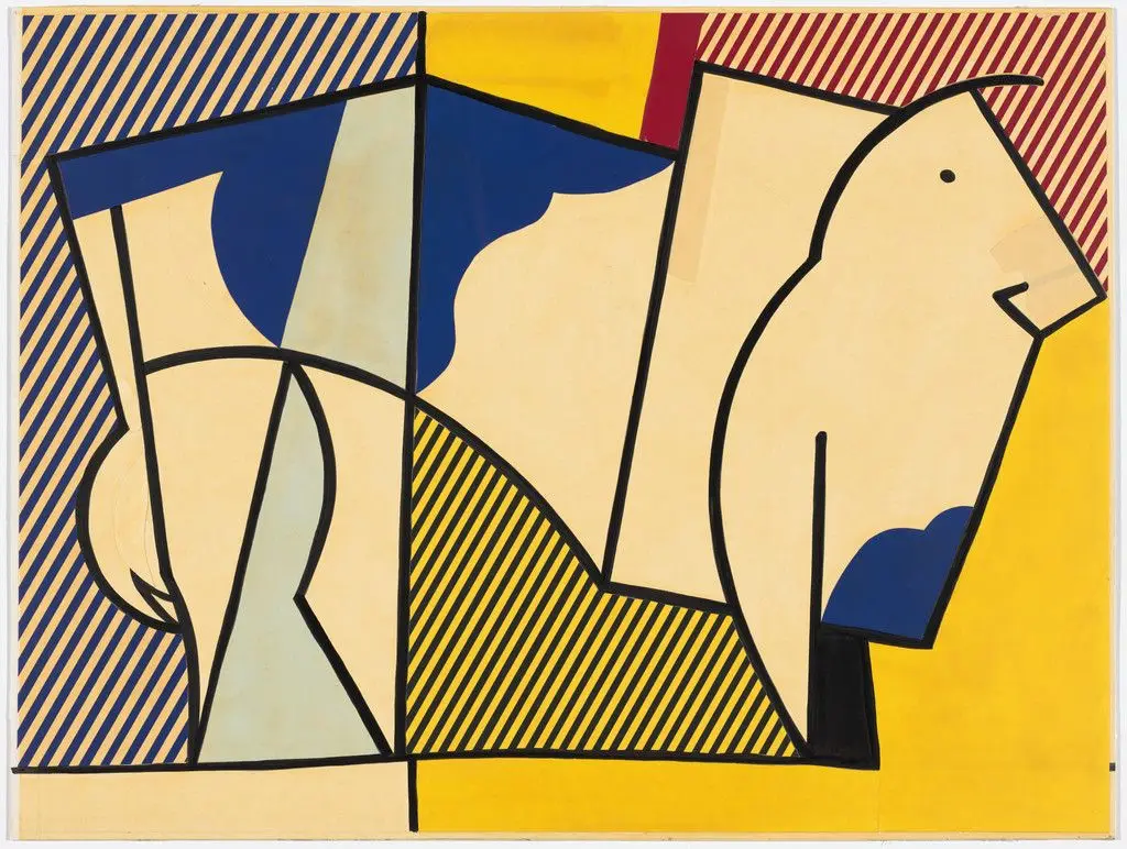 Study for Bull III by Roy Lichtenstein