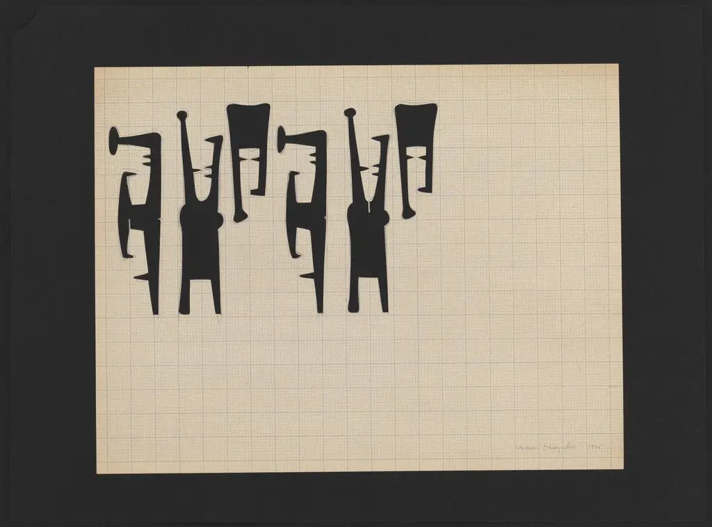 Work Sheet for Sculpture by Isamu Noguchi