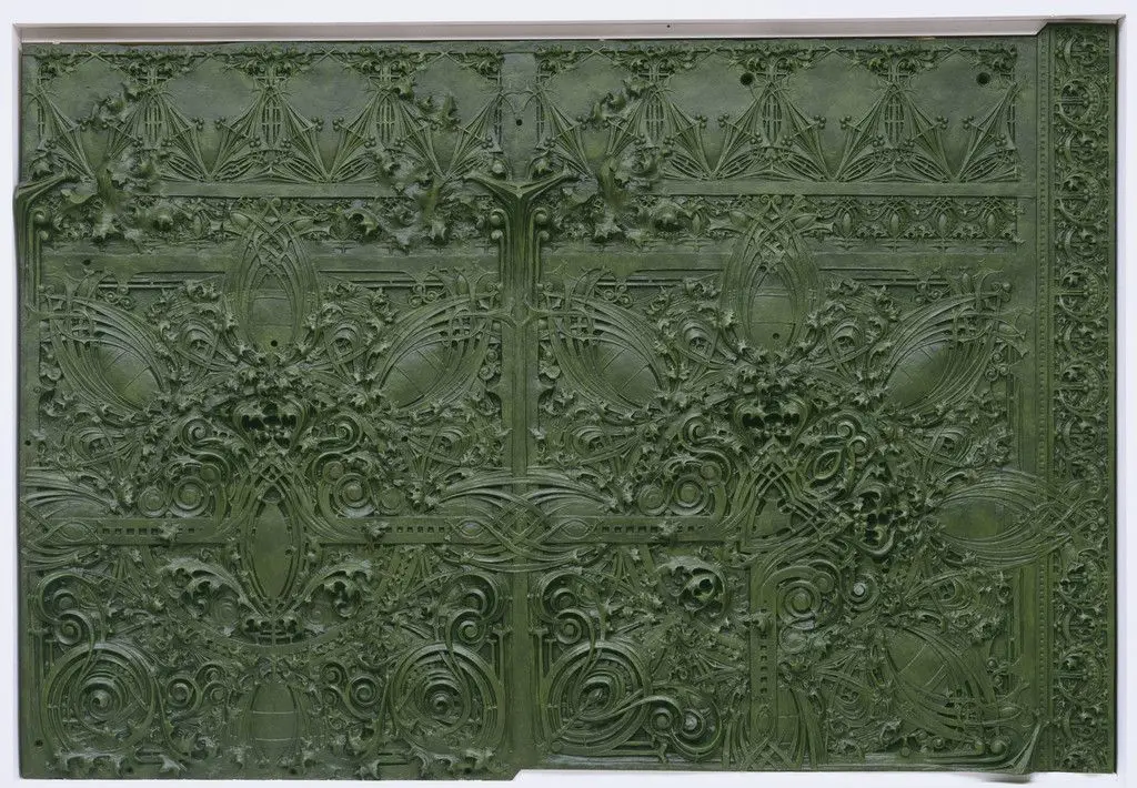 Spandrel from Gage Building, Chicago, Illinois by Louis Sullivan