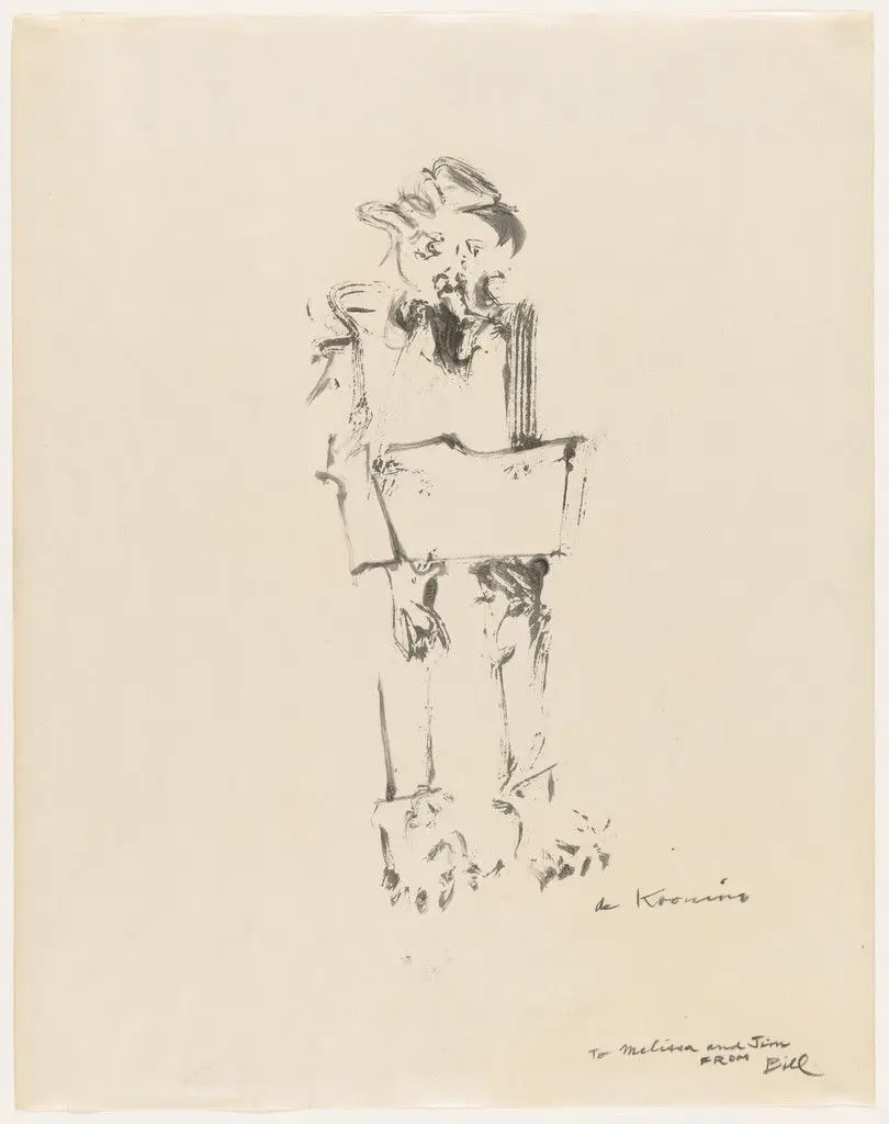 Joe Gould by Willem de Kooning