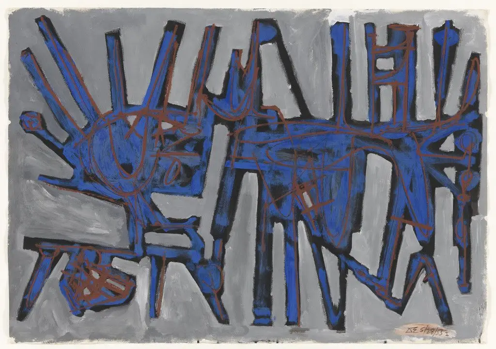 Untitled 5/28/55 by David Smith