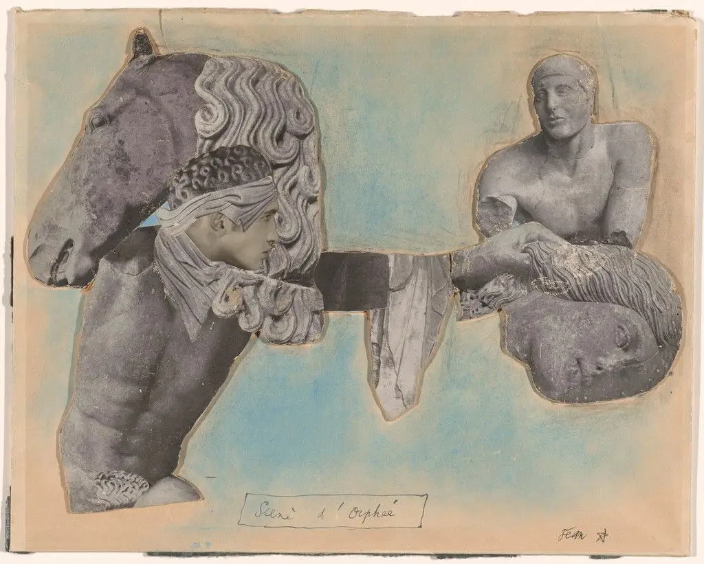 Scene of Orpheus (Scène d'Orphée) by Jean Cocteau