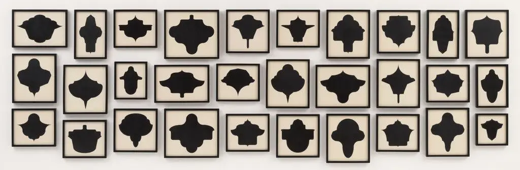 Collection of Thirty Drawings. (No. 14) by Allan McCollum