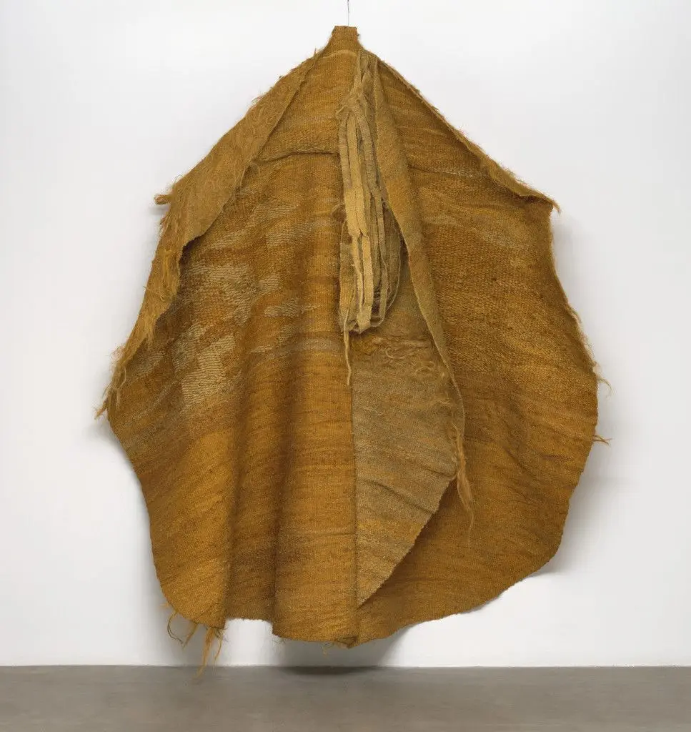 Yellow Abakan by Magdalena Abakanowicz