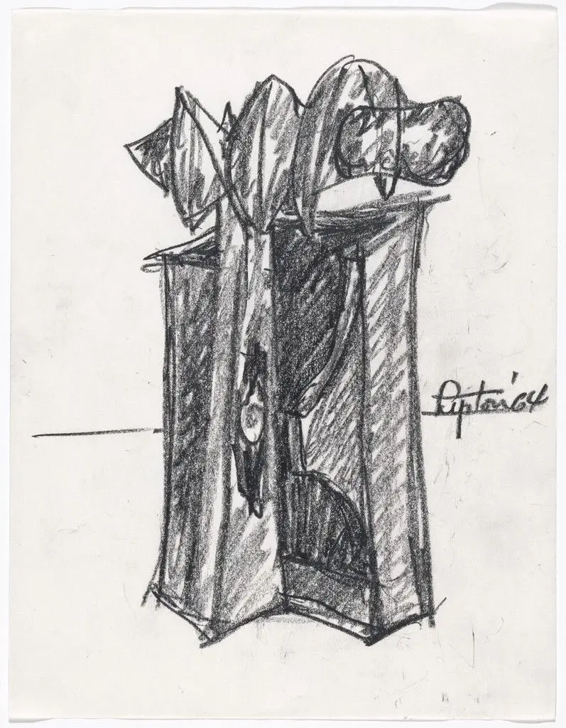 Study for The Empty Room by Seymour Lipton