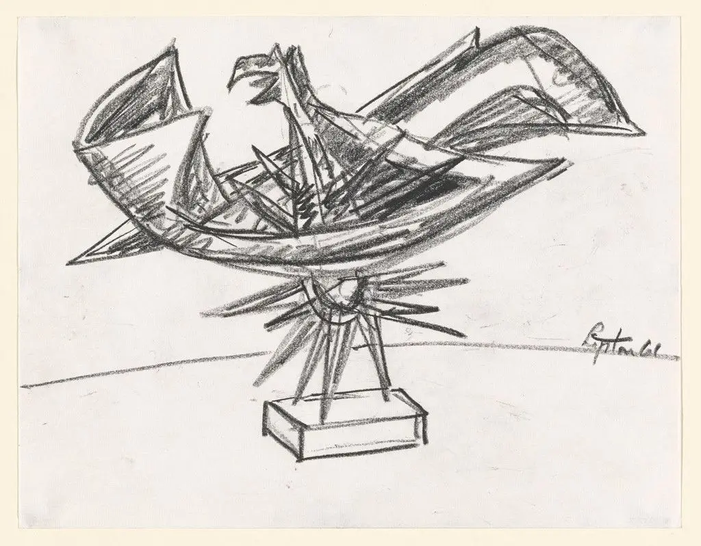 Study for Eagle by Seymour Lipton