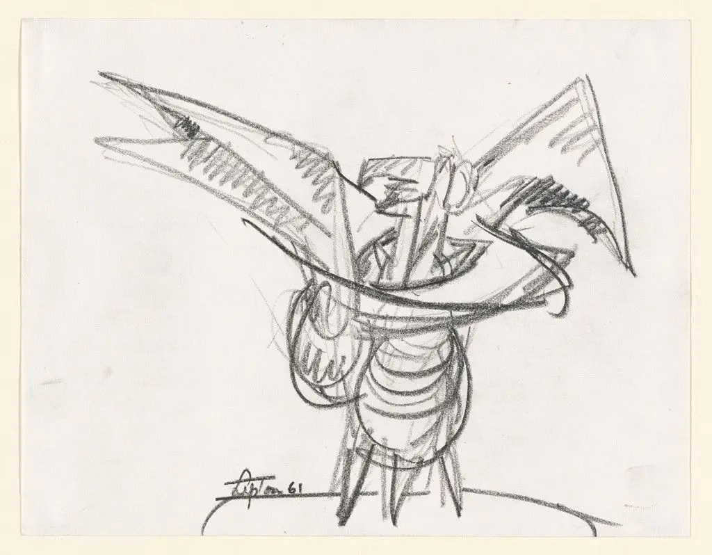 Study for Eagle by Seymour Lipton