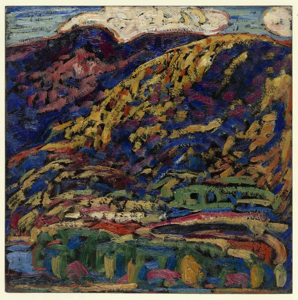 Maine Mountains, Autumn by Marsden Hartley