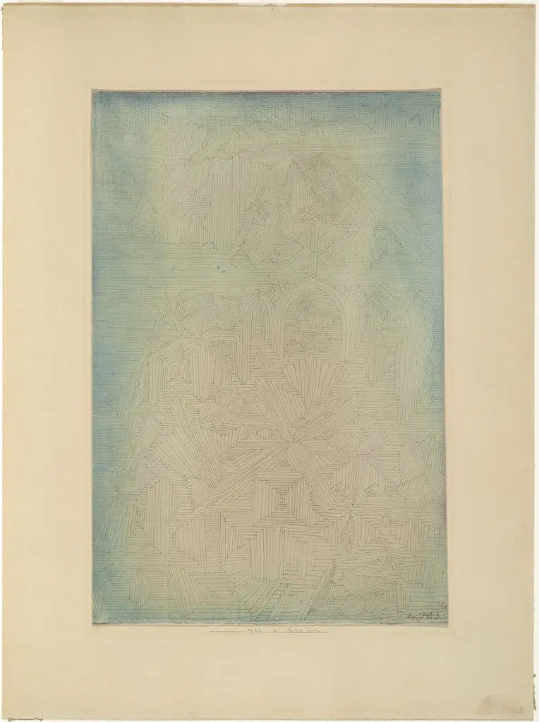 Sacred Islands (Heilige Inseln) by Paul Klee