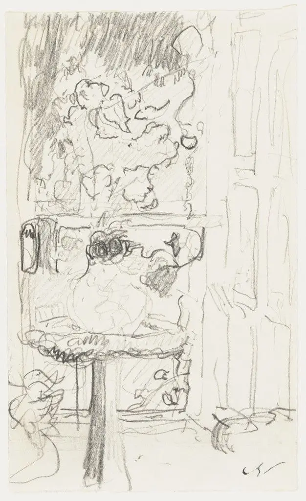 Vase of Flowers by Édouard Vuillard