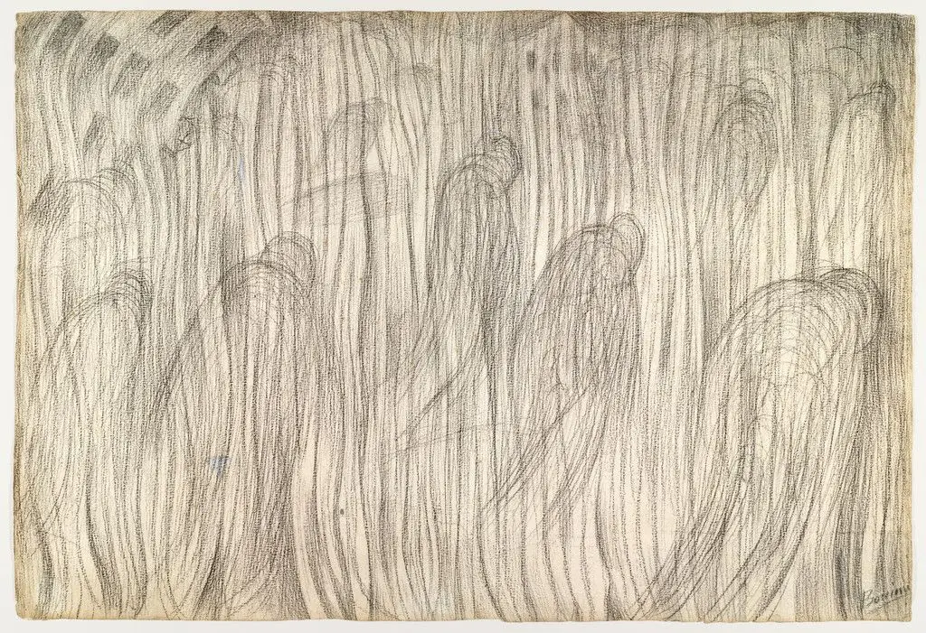 States of Mind: Those Who Stay by Umberto Boccioni