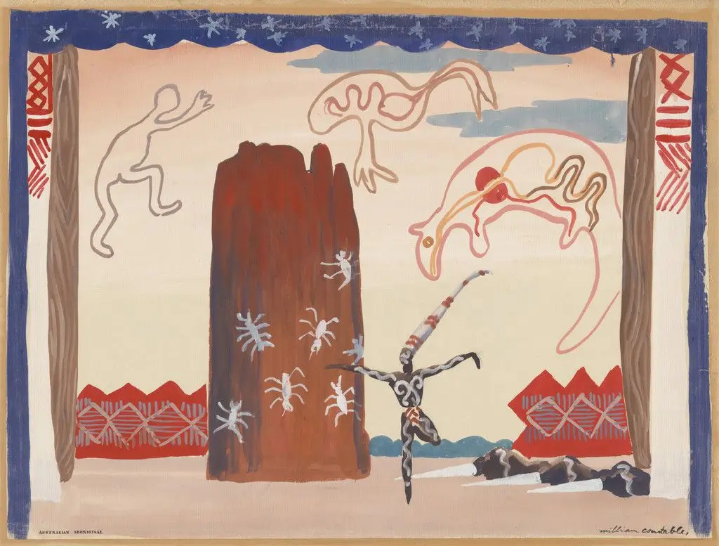 Design for an Aboriginal Ballet, II by William H. Constable
