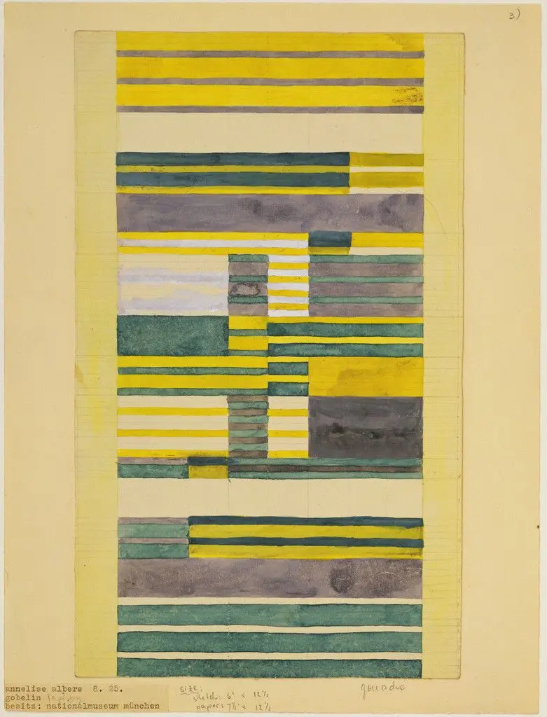 Design for Wall Hanging by Anni Albers