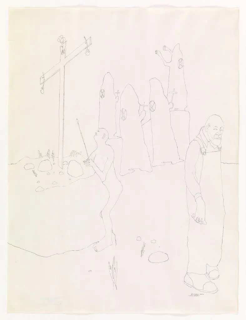 Cross Bearers by Benny Andrews