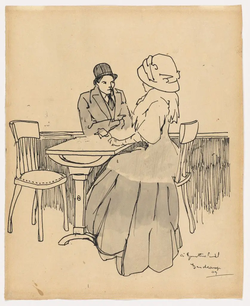 Conversation by Marcel Duchamp