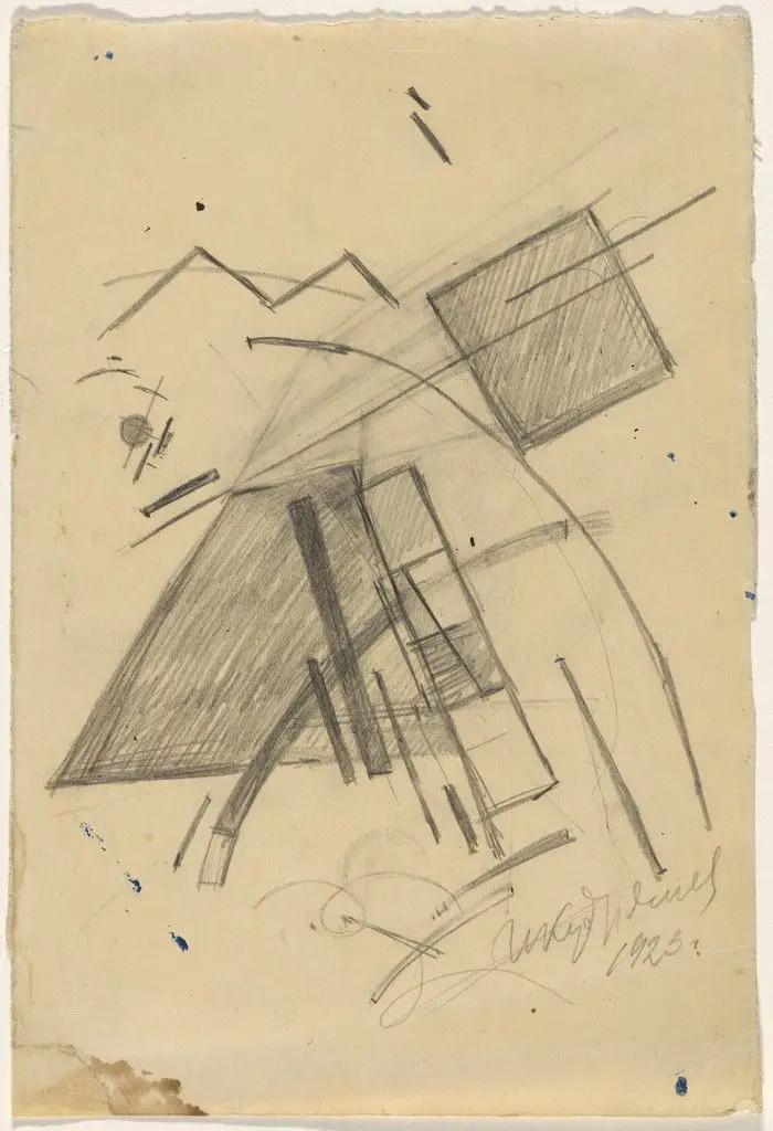 Suprematist Composition by Ivan Kudriashov