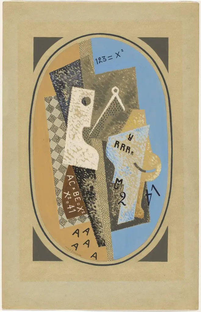 Oval Composition by Gino Severini