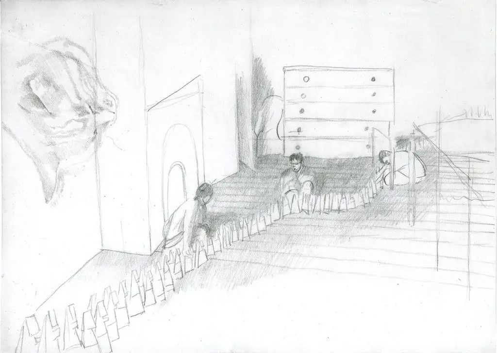 In the Nursery by Stanley Spencer