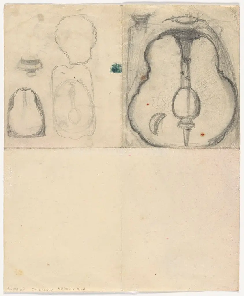 Study for Street Light by Giacomo Balla