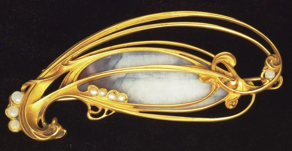 Brooch by Hector Guimard