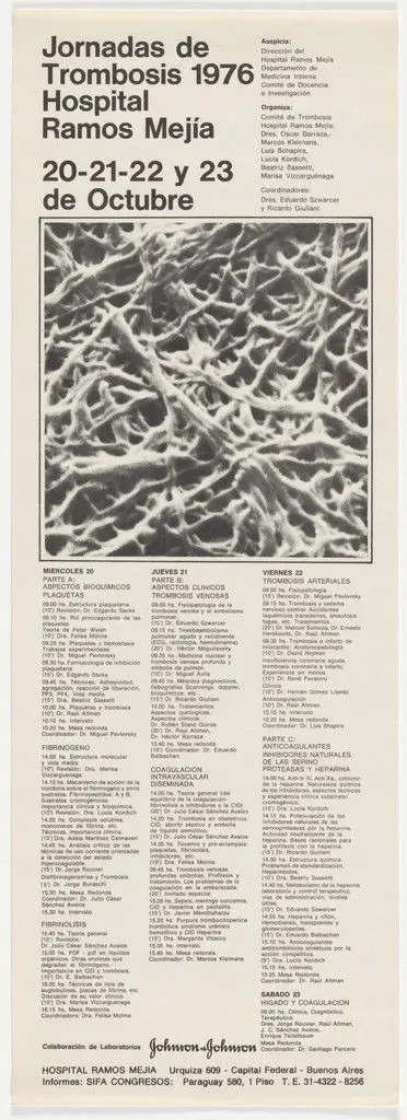 Jornadas de Trombosis (White with Sponsor) by Edgardo Miguel Gimenez