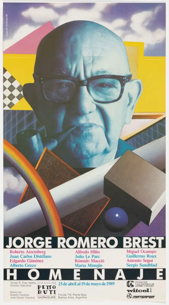 Jorge Romero Brest - Homenaje by Edgardo Miguel Gimenez