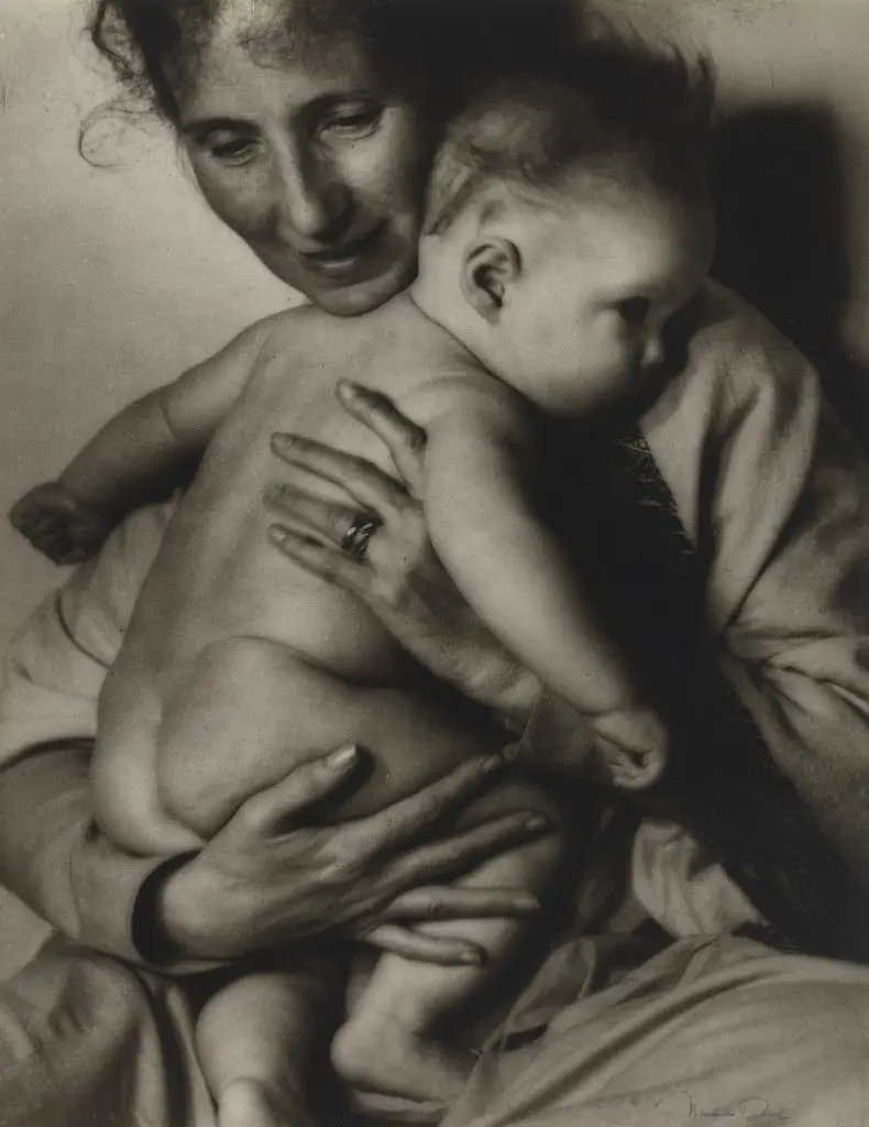 Mother and Child by Nell Dorr