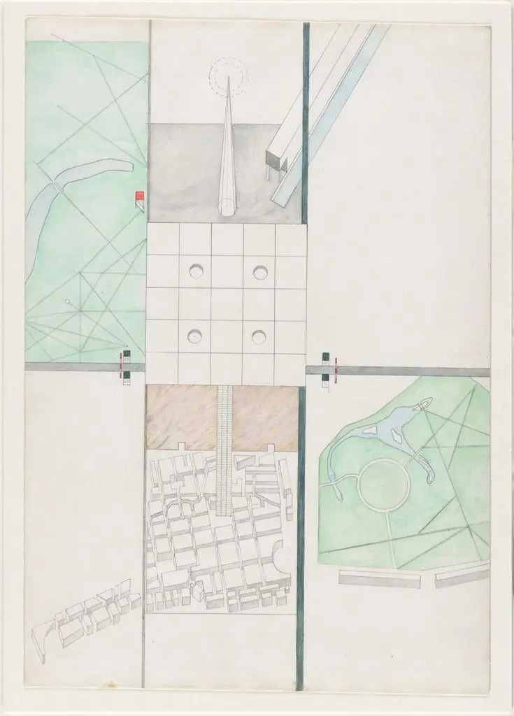 Exodus, or the Voluntary Prisoners of Architecture: The Central Area by Rem Koolhaas, Elia Zenghelis, Zoe Zenghelis, Madelon Vriesendorp