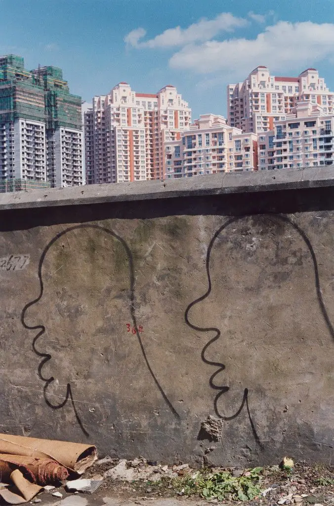 Untitled from the series 1999 by Zhang Dali