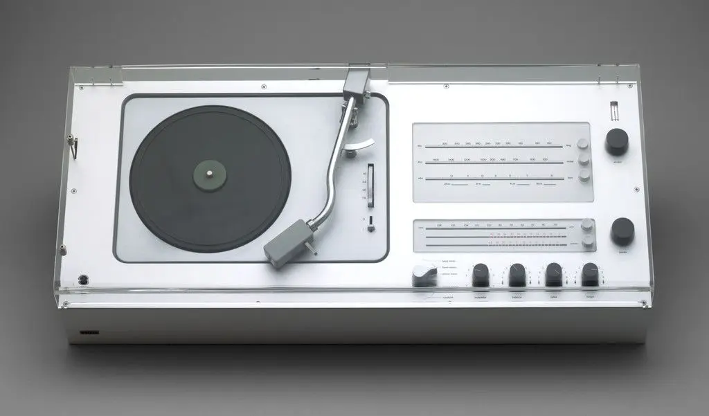 Audio 1 Radio-Phonograph (model TC 40) by Dieter Rams