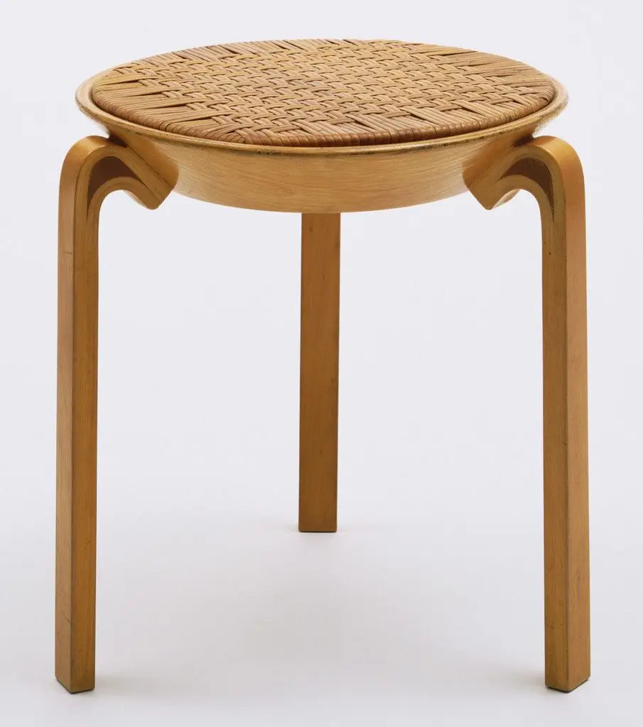 Stool (no. V63) by Alvar Aalto