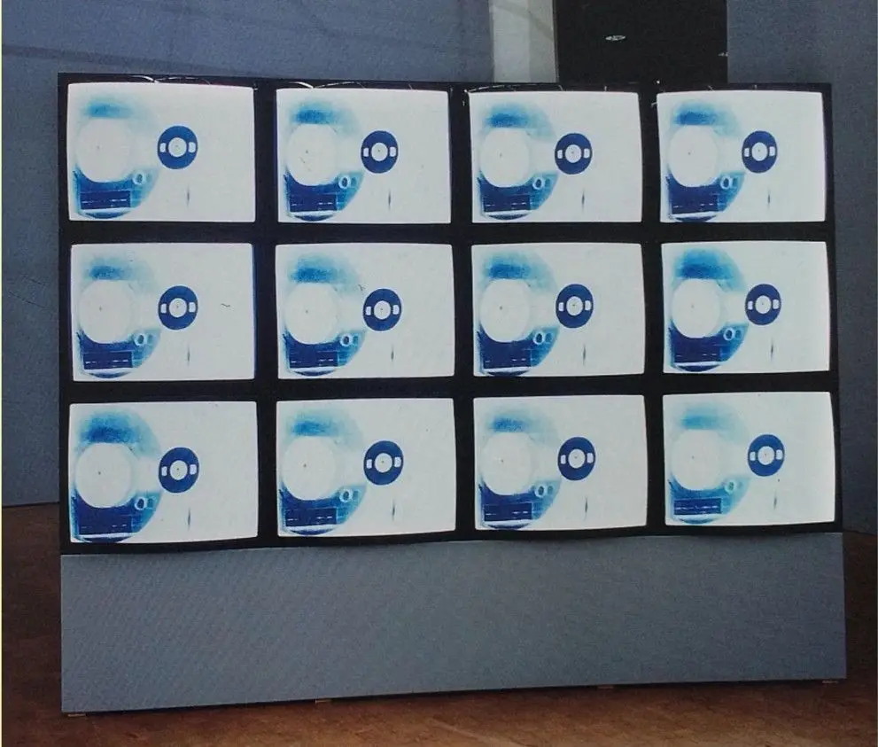 Matrix II by Woody Vasulka, Steina