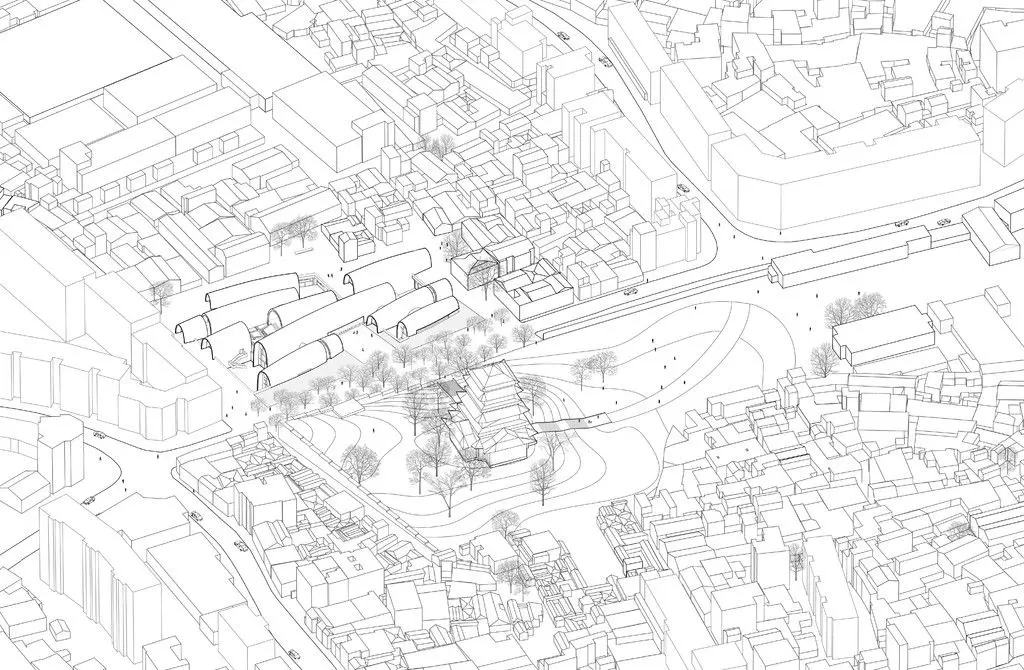 Jingdezhen Imperial Kiln Museum, Jingdezhen, Jiangxi, China by Zhu Pei