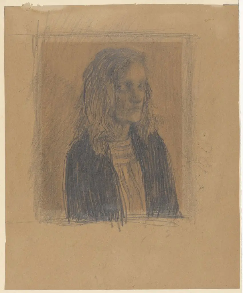 Self-Portrait by Ilka Gedő