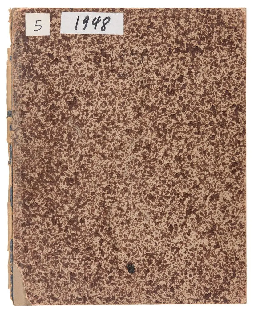 Sketchbook #5, Paris by Ellsworth Kelly