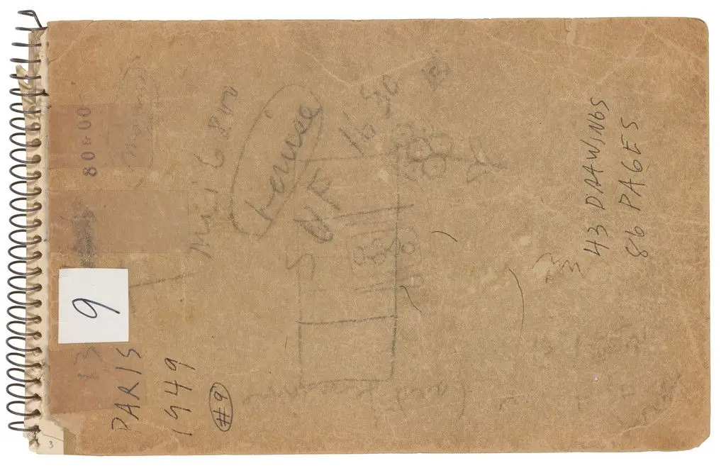 Sketchbook #8, Paris by Ellsworth Kelly