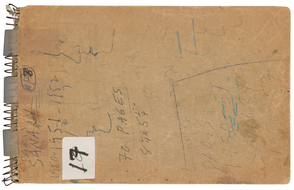 Sketchbook #17, Paris & Sanary by Ellsworth Kelly