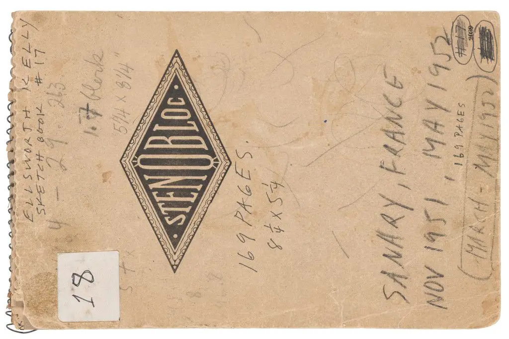 Sketchbook #18, Paris & Sanary by Ellsworth Kelly