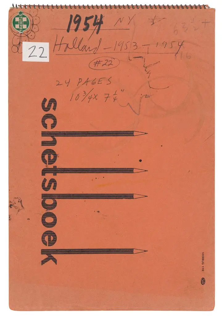Sketchbook #22, Amsterdam & Holland by Ellsworth Kelly
