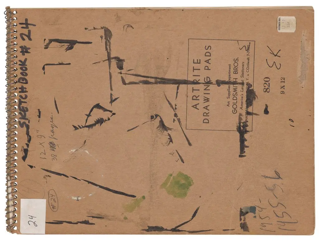 Sketchbook #24, New York City by Ellsworth Kelly