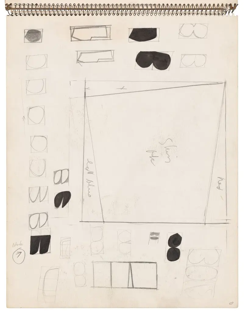 Sketchbook #26, New York City by Ellsworth Kelly