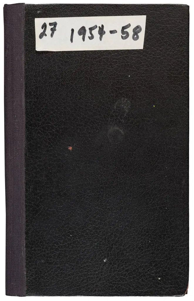 Sketchbook #27, New York City by Ellsworth Kelly