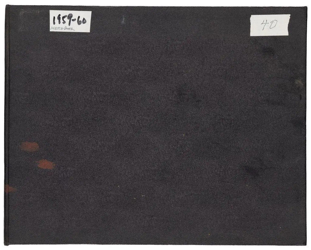 Sketchbook #40, New York City by Ellsworth Kelly