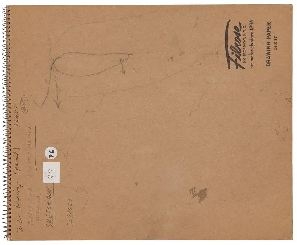 Sketchbook #47, Puerto Rico by Ellsworth Kelly