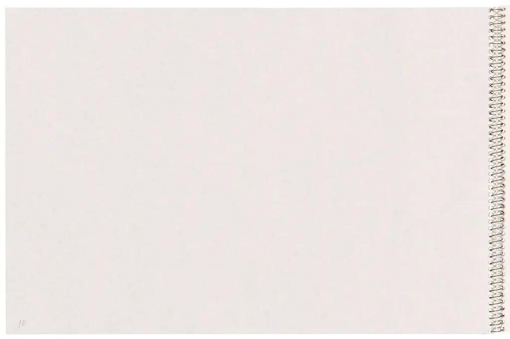 Page from Sketchbook #78, 14 Stations of the Cross by Ellsworth Kelly