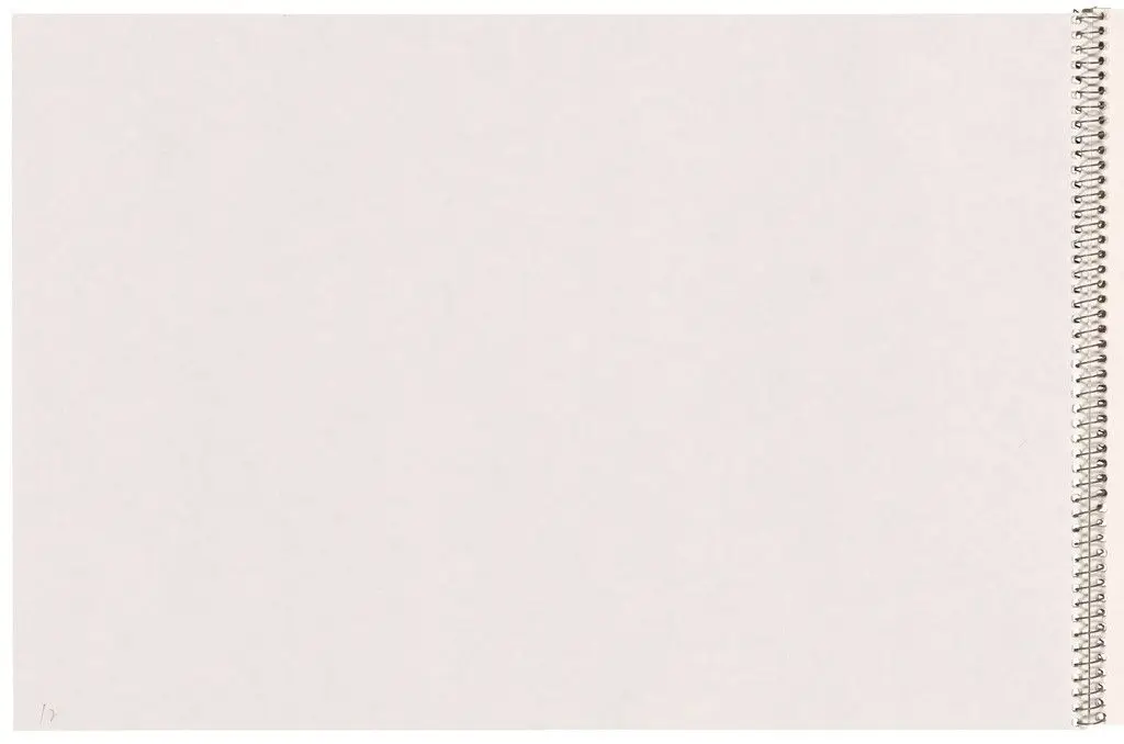 Page from Sketchbook #78, 14 Stations of the Cross by Ellsworth Kelly